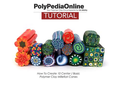 10 Millefiori Canes, Polymer Clay Tutorial, DIY Beads, Polymer Clay Jewelry, DIY Flowers ...