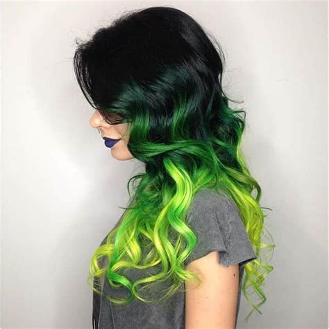 15 Green Ombre Hair Looks Trending in 2024