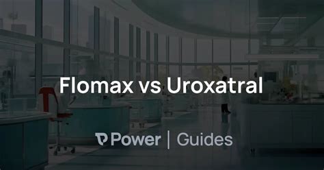 Flomax vs Uroxatral | Power