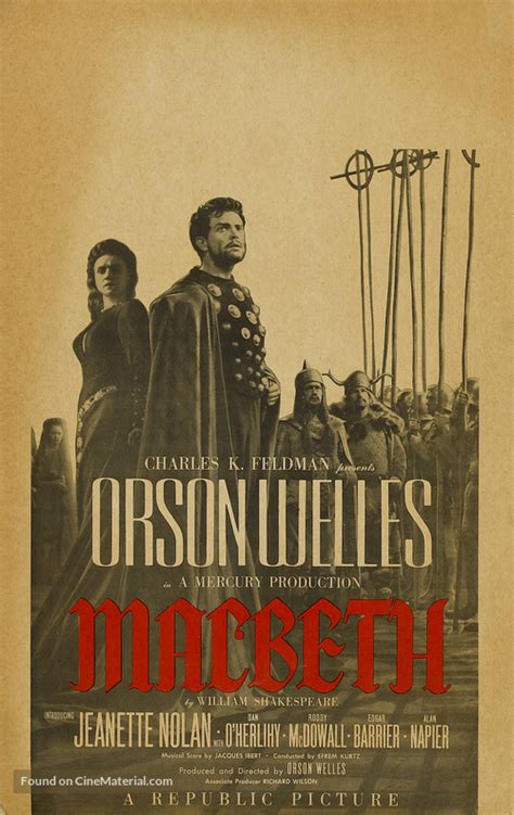 Macbeth (1948) movie poster