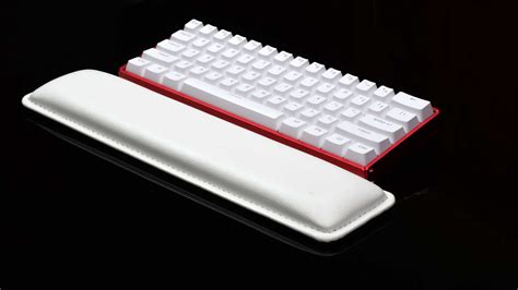 White Wrist Rest | Flashquark Mechanical Keyboard Store