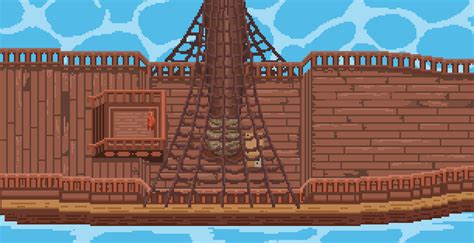 [WIP] Pirate Ship Design for RPG : r/PixelArt