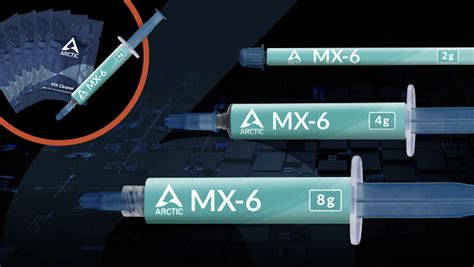 Arctic Launches MX-6 Thermal Paste With 20 Percent Performance Uplift ...