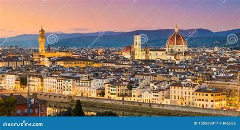 Skyline of Florence, Italy stock image. Image of history - 150569017