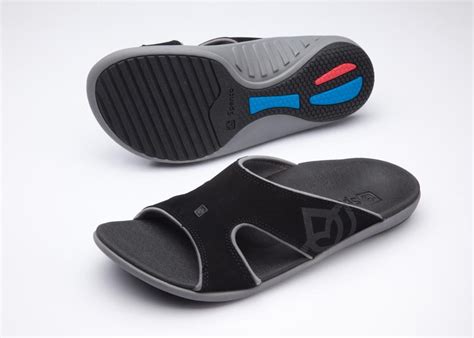 Spenco - Spenco Kholo Men's Orthotic Slide Sandals - Carbon / Pewter ...