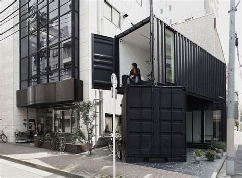 Shipping container art gallery and studio - Adaptainer