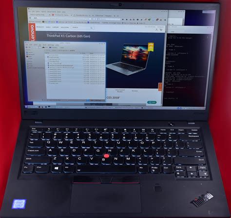 Lenovo X1 carbon 6th generation | my new laptop, already wit… | Flickr