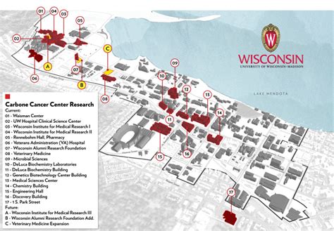 UW Madison Campus Map