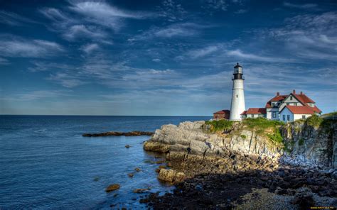 Desktop Wallpaper Lighthouse Storm - WallpaperSafari