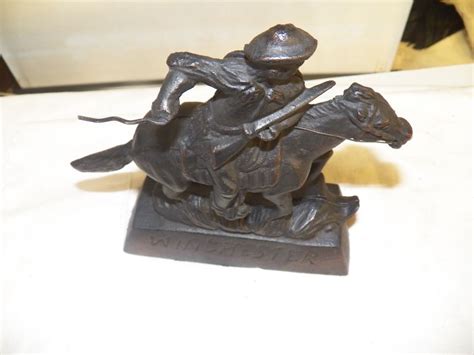 Winchester Pony Express Statue Winchester Pony Express Horse & Rider ...