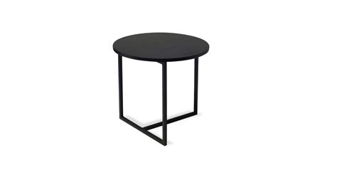 Turner Black Round End Table - Coffee Tables - Article | Modern, Mid-Century and Scandinavian ...