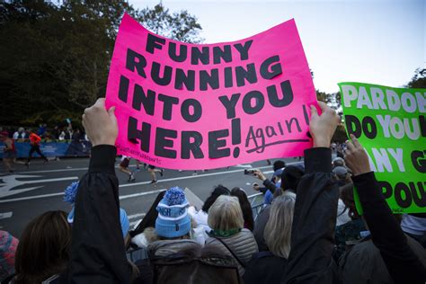 The Best Signs From the 2018 NYC Marathon — Badass Lady Gang | Marathon signs funny, Nyc ...