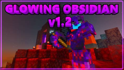 Glowing Obsidian Equipment Addon (1.19) - Armor, Tools, and Battleaxe ...