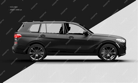 Premium PSD | Isolated Realistic Matte Black Luxury Modern Grand Suv ...