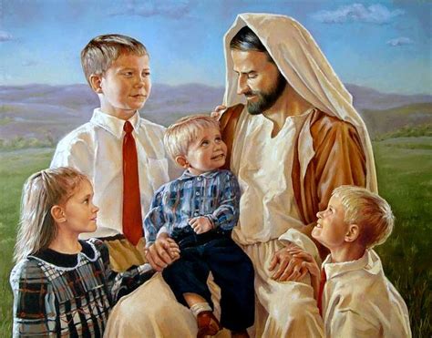 Picture Of Jesus Christ With Children Lds : Where Did Joseph Smith Get His Teachings on the ...