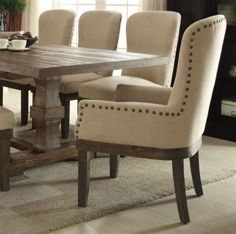 Landon Wingback Dining Arm Chair Set of 2