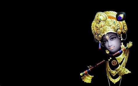 Black Lord Krishna - HD wallpaper