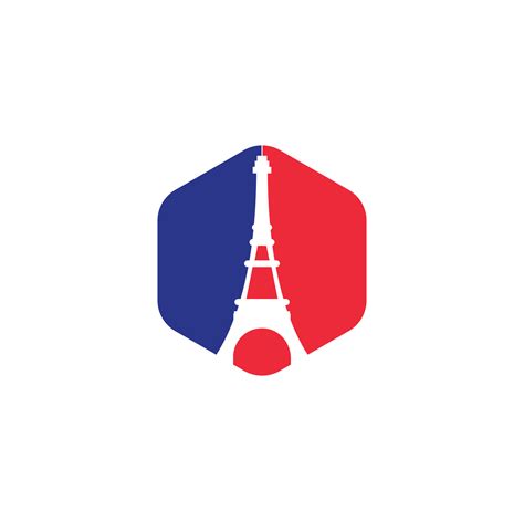 Eiffel tower logo design template. Paris logo design. 13913124 Vector ...