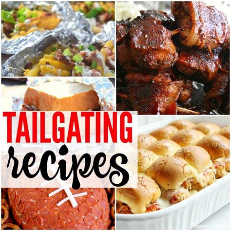 Tailgating Recipes for Football Season