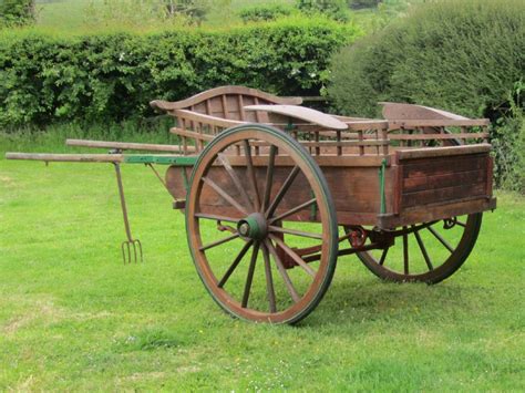 Wooden Horse Drawn Delivery Cart | 263820 | Sellingantiques.co.uk