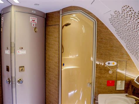 Emirates Airbus A380 First Class Shower