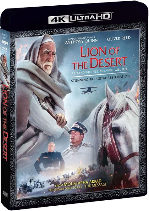 Amazon.com: Lion of the Desert - 4K Ultra HD + Blu-ray [4K UHD ...