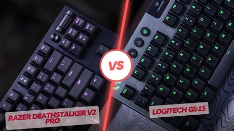 Razer DeathStalker V2 Pro TKL Vs Logitech G915 TKL