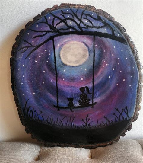 Wooden Handmade Painting - Etsy