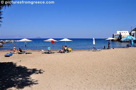 Mandraki beach in Nisyros.