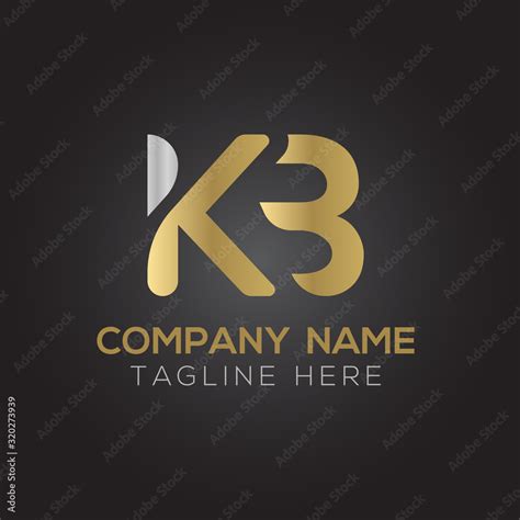 Initial Alphabet KB Logo Design vector Template. Linked Letter KB Logo ...