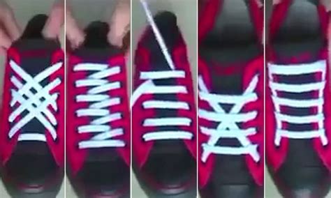 Ingenious video demonstrates five ways to tie your laces like a pro ...