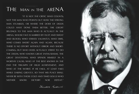 Theodore Roosevelt Man in the Arena Poster – We Sell Pictures