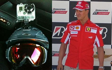 Michael Schumacher Ski Crash Helmet