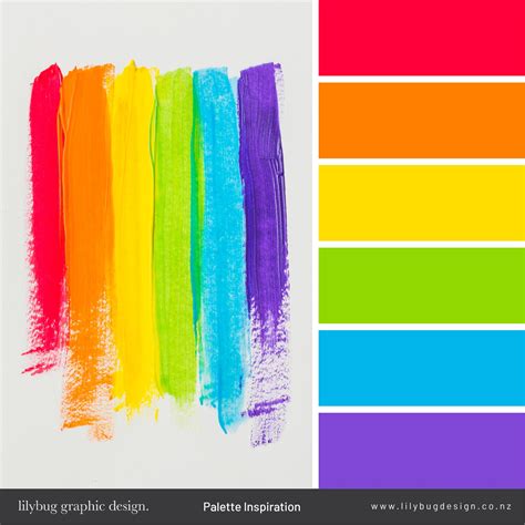 Lilybug Graphic Design Color Palette inspiration Pride Pantone Colour Palettes, Color Schemes ...