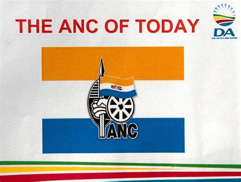 'Desperate' DA campaign rebrands ANC logo in NP colours