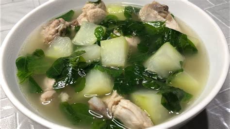 Tinolang Manok with Papaya and Malunggay Leaves Recipe (Tagalog Version) | Daphne Channel - YouTube