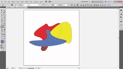 First version adobe illustrator with shape builder tool - cuplimfa