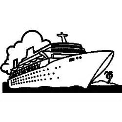 cruise ship clipart black and white - Clip Art Library