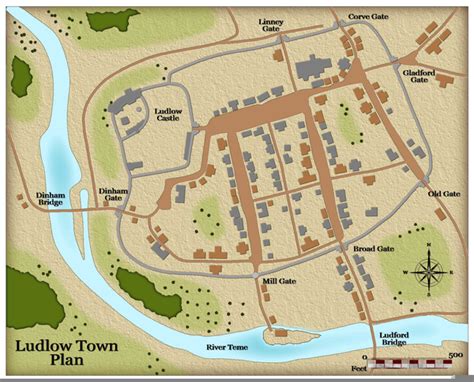 Medieval Town Map | Free Images at Clker.com - vector clip art online ...