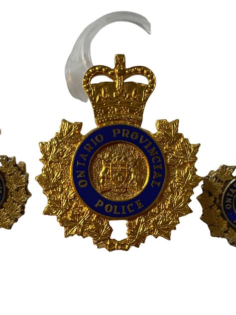 Ontario Provincial Police Badge Set