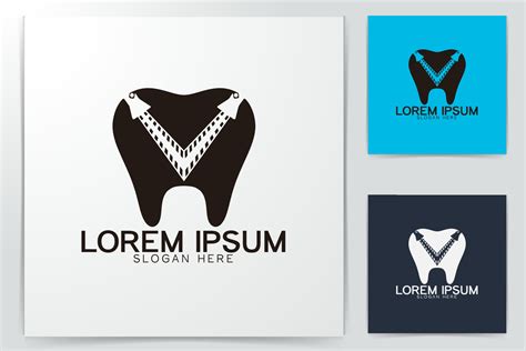 dental logo Ideas. Inspiration logo design. Template Vector Illustration. Isolated On White ...