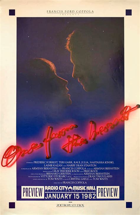 One from the Heart 1982 U.S. One Sheet Poster - Posteritati Movie ...