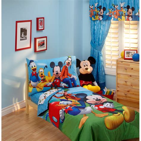 mickey mouse toddler bed sheets