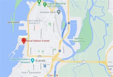 Where is Naval Station Everett, Washington? see area map & more