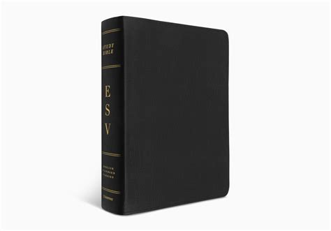 ESV Study Bible (Genuine Leather, Black, Indexed), English Standard Version, 1433544067 ...