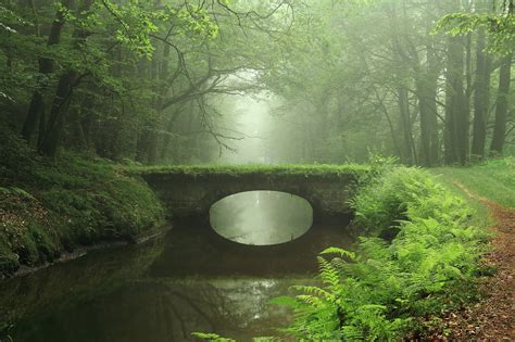 Misty Bridge 2048 × 1365 : r/wallpapers