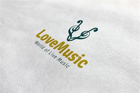 Love Music Logo By Digital-Artist | TheHungryJPEG