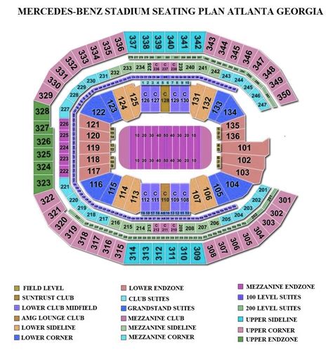 Mercedes-Benz Stadium Seating Plan, Ticket Price and Booking, Parking Map