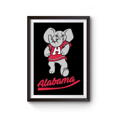 University Of Alabama Mascot Poster