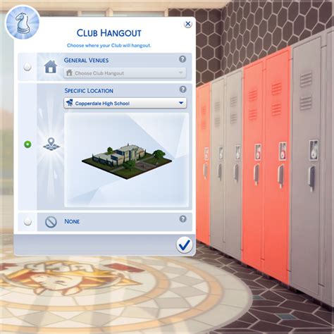 CLUBS AT SCHOOL - The Sims 4 Mods - CurseForge